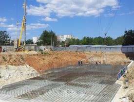 июль 2014  строительство ЖК Георгиевский