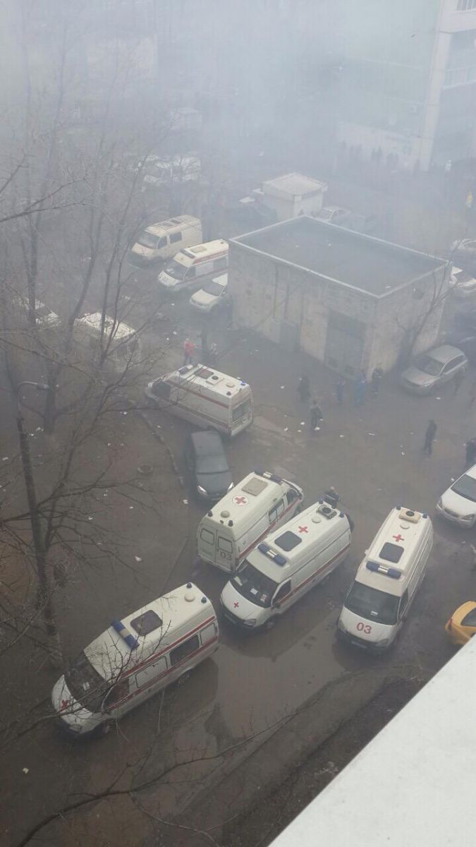Взрыв в Волгограде - много скорых. 